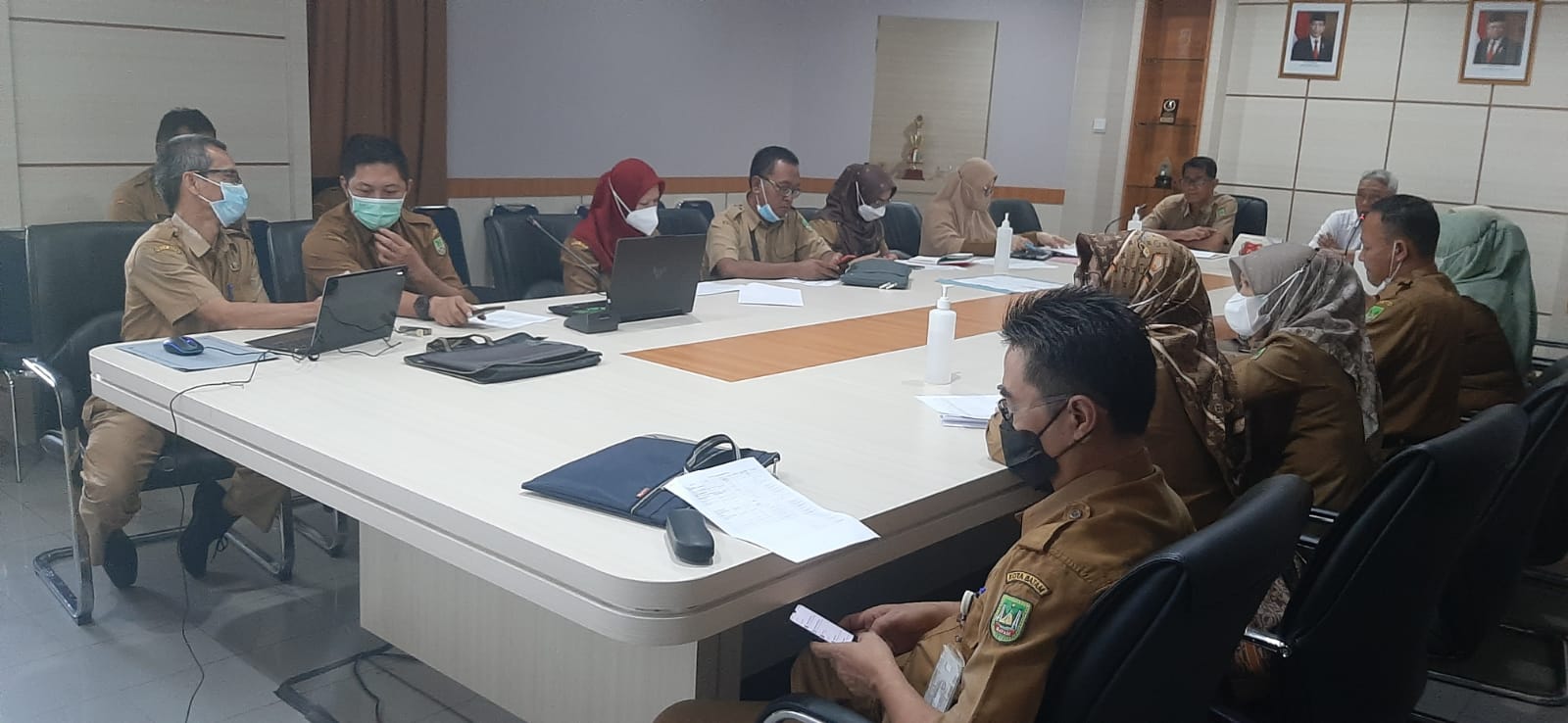 Rapat Pembahasan Progres Dak Tahun Anggaran Bagian Administrasi